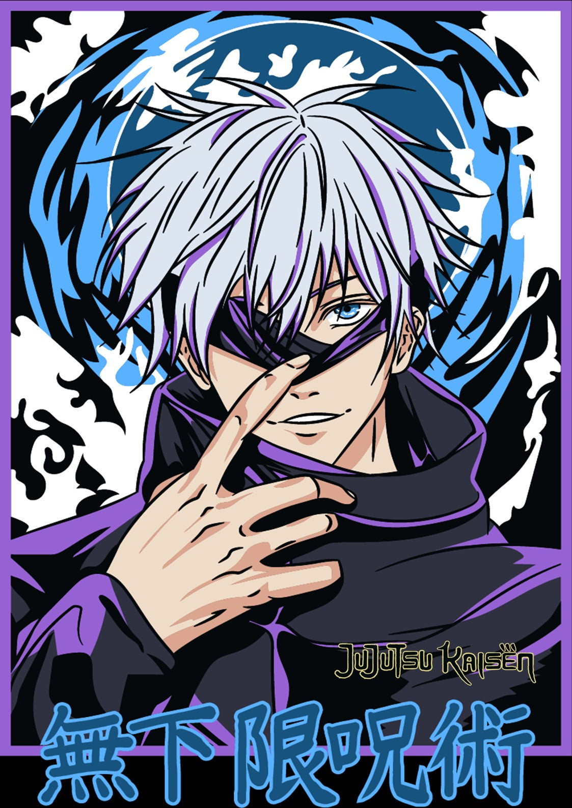 JJK - Gojo Satoru Eyes (A3/A4 Poster)