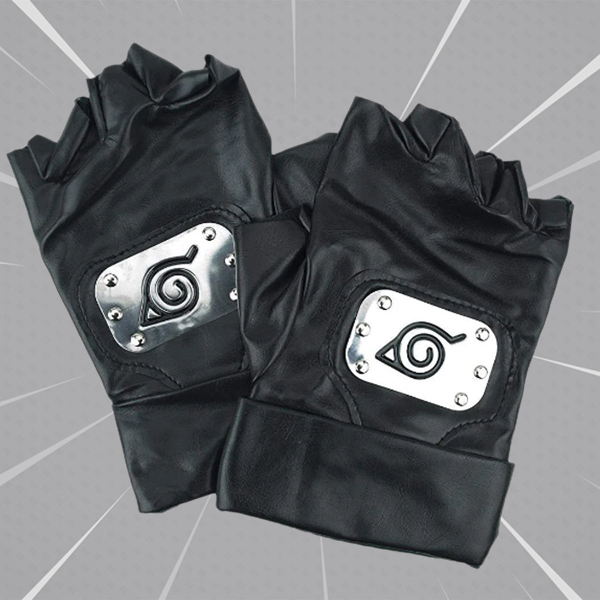 Naruto: Leather hand gloves