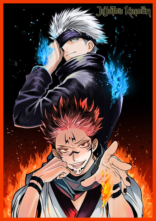 JJK - Sukuna and Gojo (A3/A4 Poster)