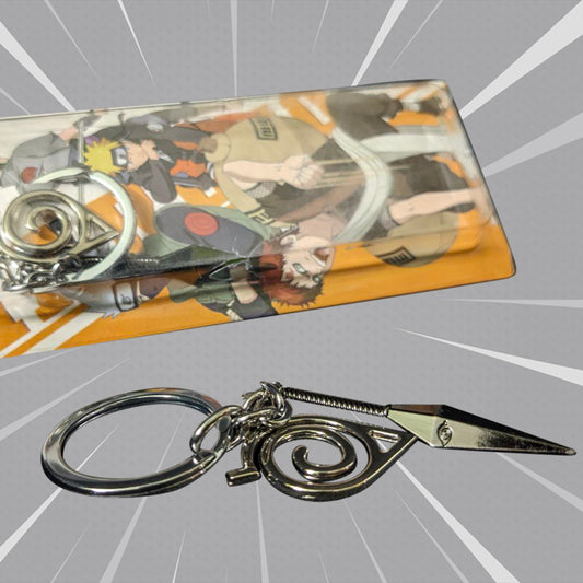 Naruto: Konoha Leaf Keychain
