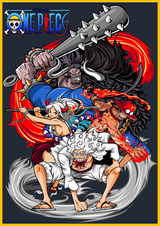 One Piece - Gear 5 Luffy (A3/A4 Poster)